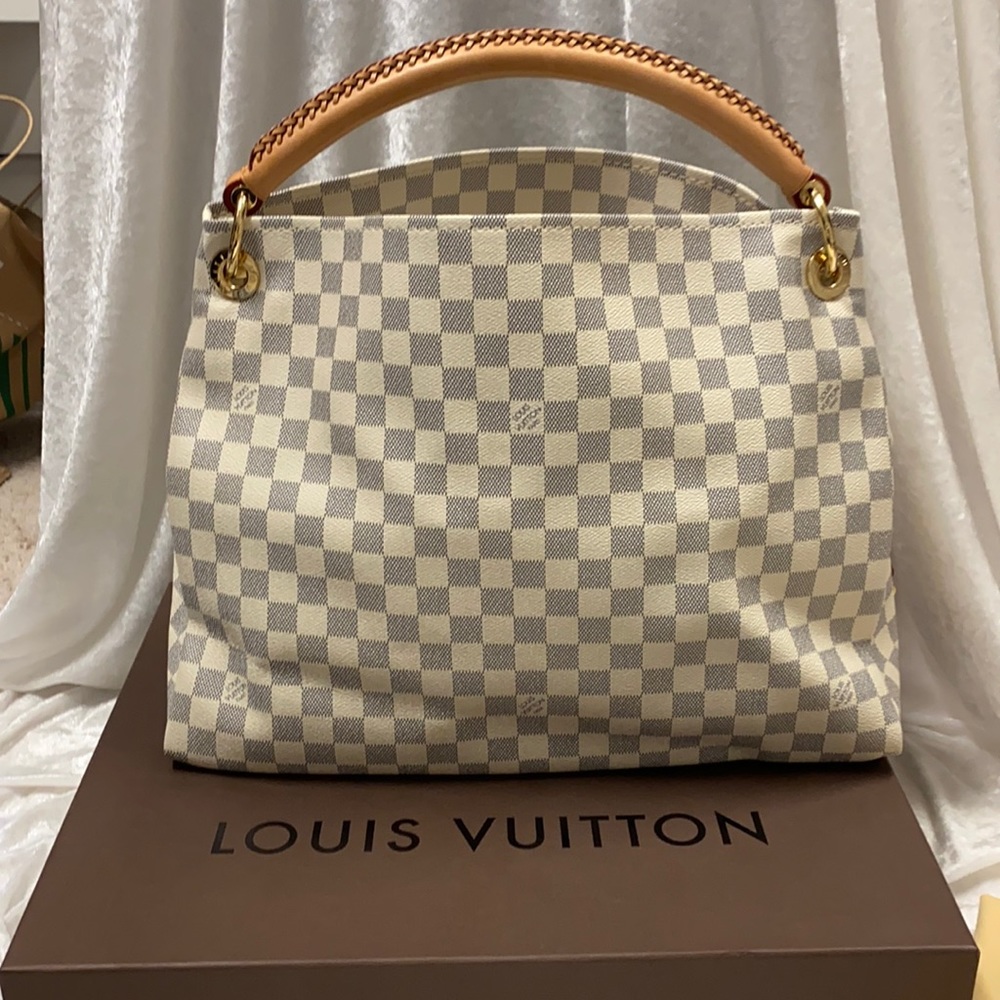 Louis Vuitton Artsy MM Damier Azar Beige